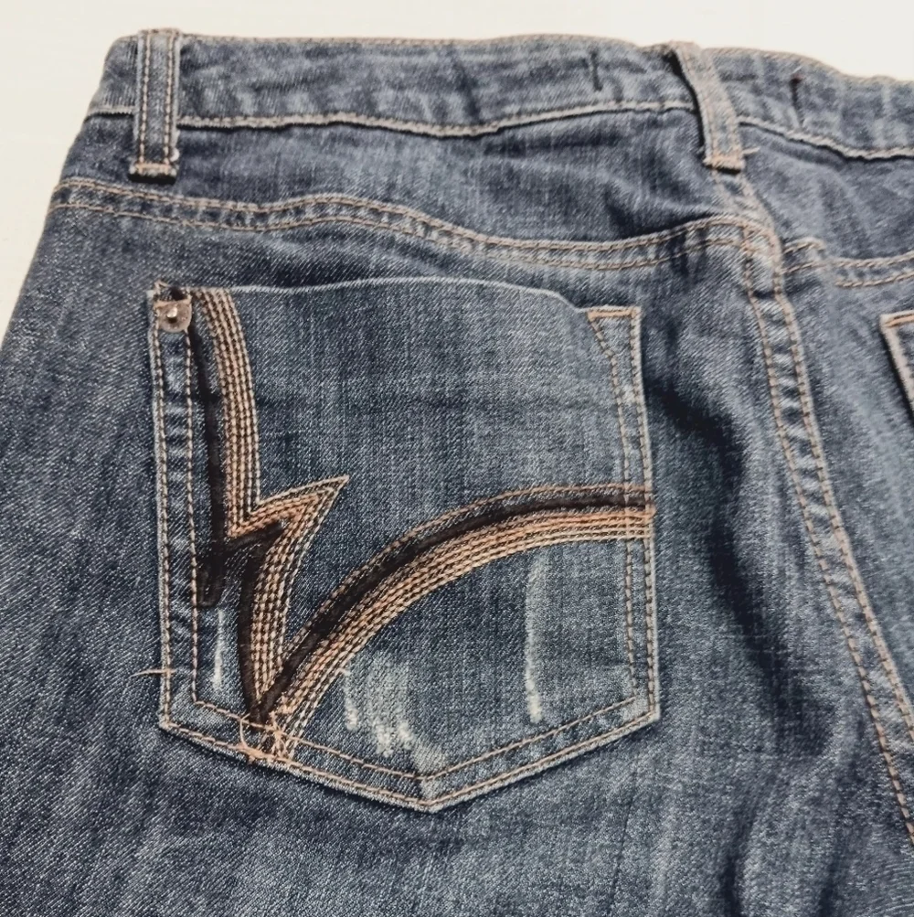 3X$25.  T5 denim size 9 shorts
